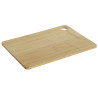 Cutting board DKD Home Decor Natural Bamboo 33 x 24 x 1 cm