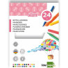 Set of Felt Tip Pens Liderpapel RT07 Multicolour (24 Pieces)