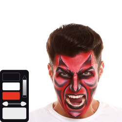 Face Painting My Other Me 24 x 30 cm Male Demon Multicolour