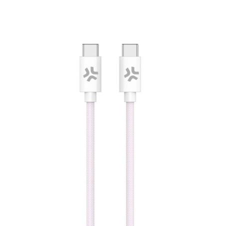 USB-C Cable Celly USBCUSBCCOTTPK Pink 1,5 m