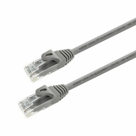 Category 6 Hard UTP RJ45 Cable Aisens A145-0329 Grey 5 m