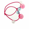 Hair ties Inca   Multicolour Glass beads (2 Pieces)