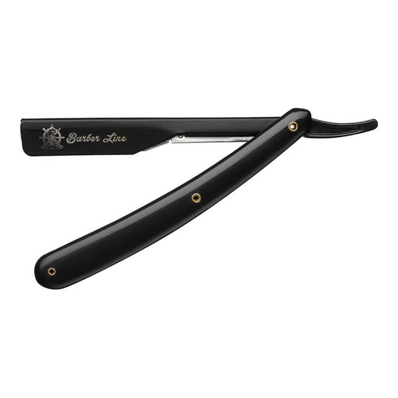 Pocketknife Barber Line Eurostil NEGRA BARBER Black