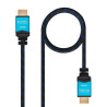 HDMI Cable NANOCABLE 10.15.3701 V2.0 Black/Blue 1 m 4K Ultra HD