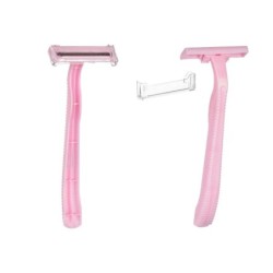 Disposable Razor Pink Metal Plastic (30 Units)