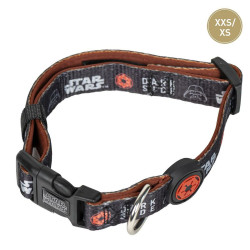 Dog collar Star Wars Black XXS