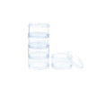 Mixing container Eurostil PLASTICO TUBO Transparent (5 uds)