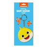 Keychain Baby Shark Beach day Yellow Light Blue