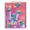 Ring binder SuperThings Guardians of Kazoom Purple Yellow A4 (26.5 x 33 x 4 cm)