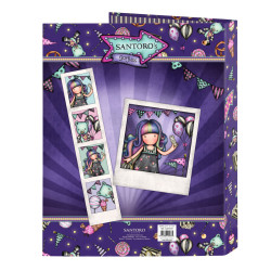 Ring binder Gorjuss Up and away Purple A4 (26.5 x 33 x 4 cm)