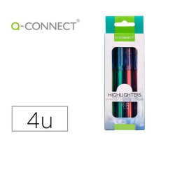 Set of Felt Tip Pens Q-Connect KF10491 4 Pieces