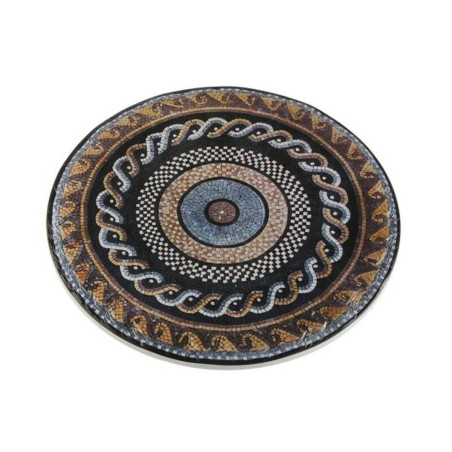 Table Mat Versa Mosaic Circular Ceramic (20 x 20 cm)