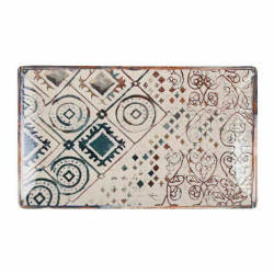 Serving Platter La Mediterránea Grecia Porcelain Rectangular 25,3 x 15 x 1,8 cm