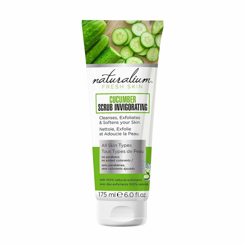 Body Exfoliator Naturalium Fresh Skin 175 ml Cucumber