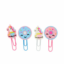 Clips Inca   Multicolour Unicorn Donut (4 Units)