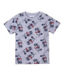 Child's Short Sleeve T-Shirt Minnie Mouse Grey