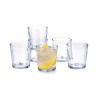 Set of glasses Quid Gala Transparent Glass 6 Pieces 260 ml