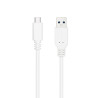 USB-C Cable NANOCABLE 10.01.4001-L150-W White 1,5 m (1 Unit)