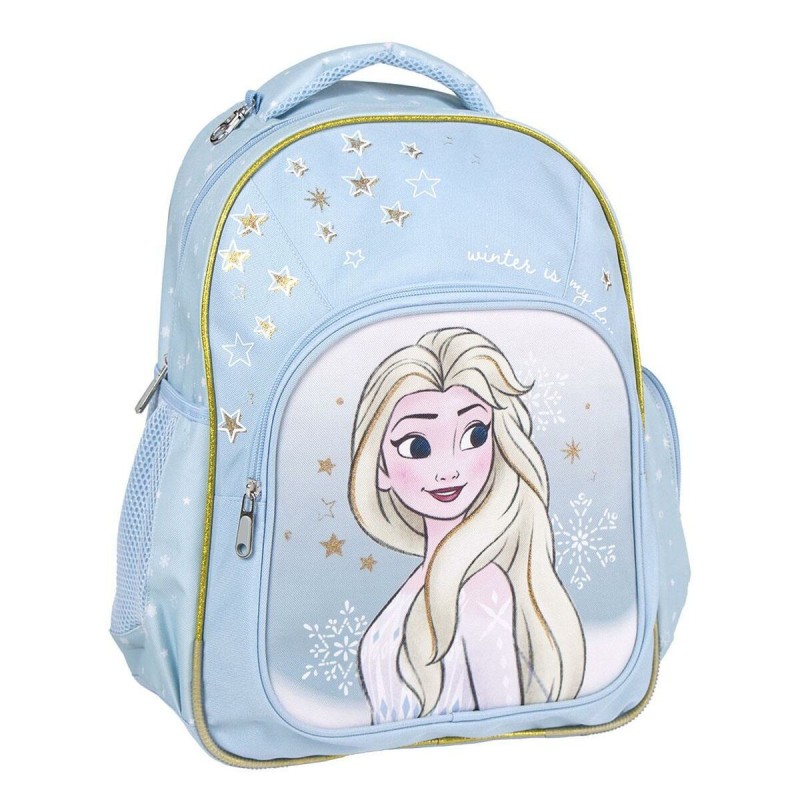 School Bag Frozen Blue