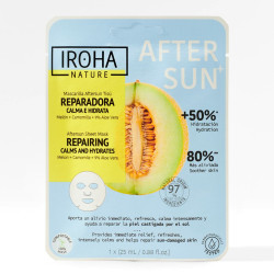 Facial Mask Iroha  Repairing calms and hydrates Melon (1 Unit)