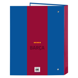 Ring binder F.C. Barcelona M067 Maroon Navy Blue A4 26.5 x 33 x 4 cm