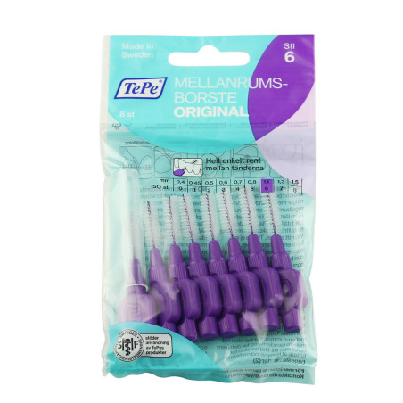 Interdental brushes Tepe Purple (8 Units)