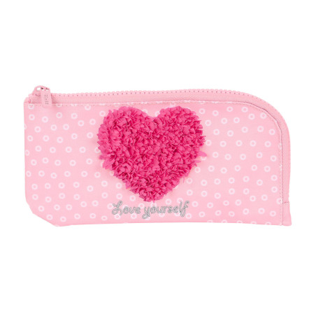 School Case Safta Love Yourself Pink (23 x 11 x 1 cm)