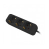 Schuko 3 Way Multi-socket Adapter Lanberg 2500 W 1,5 m Black