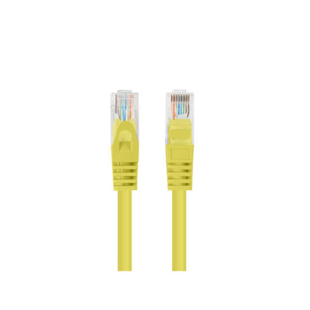 UTP Category 6 Rigid Network Cable Lanberg PCU6-10CC-0750-Y Yellow Multicolour 7,5 m