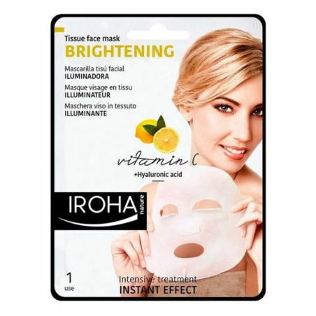 Soothing Mask Tissue Iroha Tissue Mask C Ha (1 Unit)