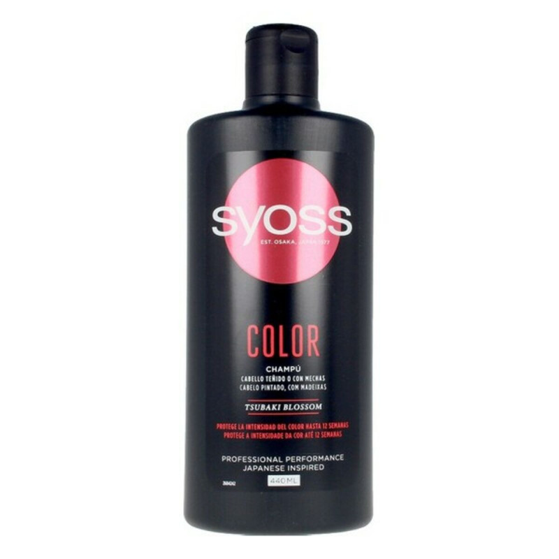 Shampoo for Coloured Hair Color Tech Syoss (440 ml)