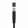 USB Cable Aisens A105-0445 Black 3 m (1 Unit)