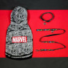 Dog collar Marvel XXS/XS Black