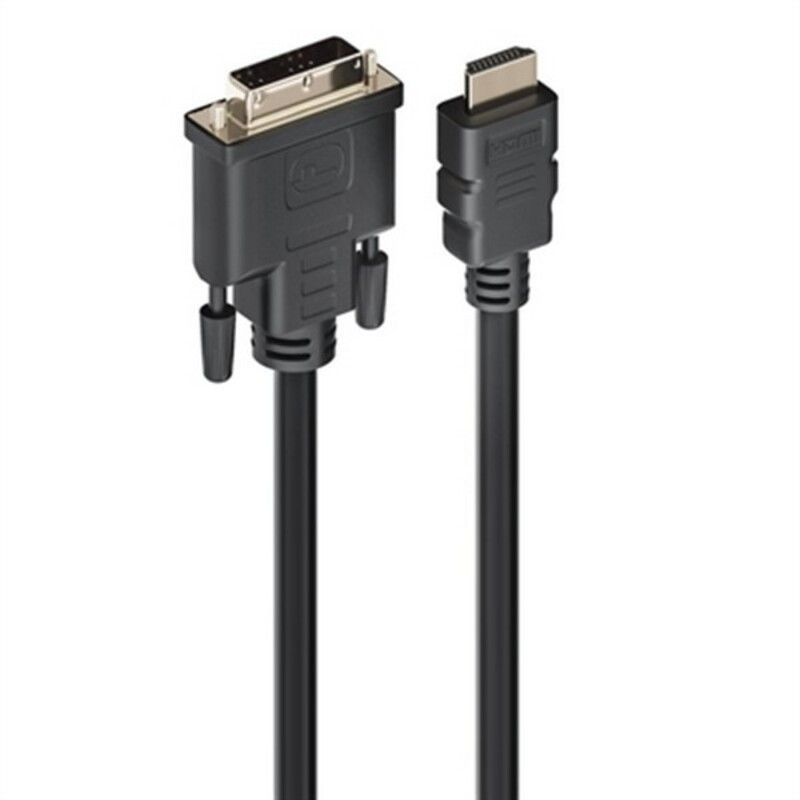 HDMI to DVI Cable Ewent EC1350 Black