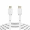 USB-C to USB-C Cable Belkin CAB003BT2MWH White 2 m