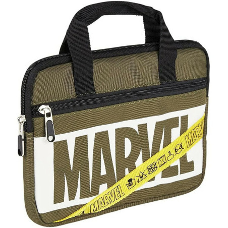 Laptop Case Marvel Dark green 18 x 2 x 25 cm