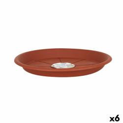 Flower Pot Dish Dem Greentime Brown ø 24 x 2,85 cm (6 Units)