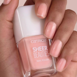 Nail polish Catrice Sheer Beauties Nº 050 Peach For The Stars 10,5 ml