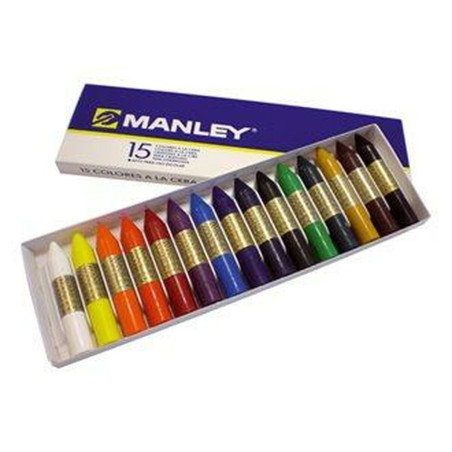 Coloured crayons Manley MNC00055/115 Multicolour