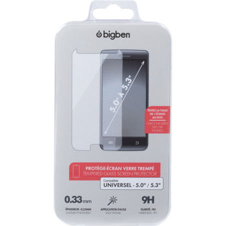 Mobile Screen Protector BigBen Connected PEGLASSUNIV5