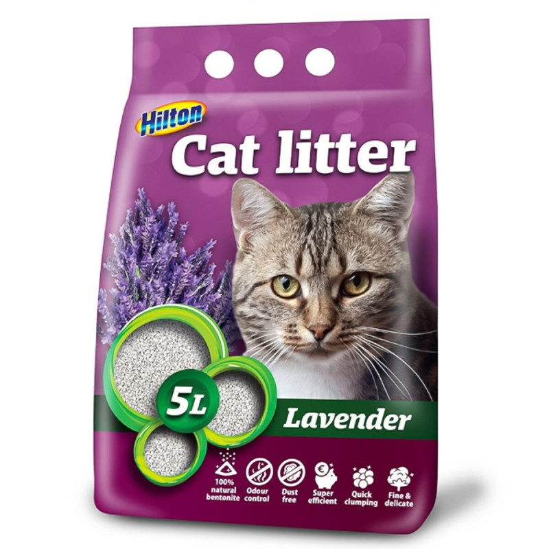 Cat Litter Hilton Lavendar 5 L