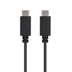 USB Cable NANOCABLE 10.01.2301 Black 1 m