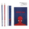 Stationery Set Spiderman Dark blue (12 pcs)