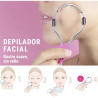 Facial Hair Remover Beter Depilador Facial Stainless steel Fuchsia