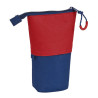 Pencil Holder Case Safta University Red Navy Blue (8 x 19 x 6 cm)