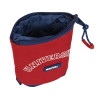 Pencil Holder Case Safta University Red Navy Blue (8 x 19 x 6 cm)