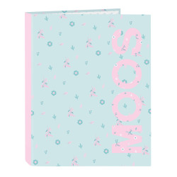 Ring binder Moos Garden 26.5 x 33 x 4 cm Turquoise A4