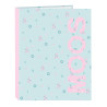 Ring binder Moos Garden 26.5 x 33 x 4 cm Turquoise A4