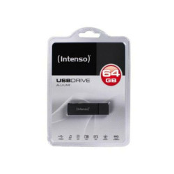 USB and Micro USB Memory Stick INTENSO ALU LINE 64 GB Anthracite 64 GB USB stick