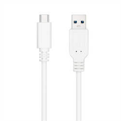 USB-C Cable to USB NANOCABLE 10.01.4000-W White 50 cm (1 Unit)